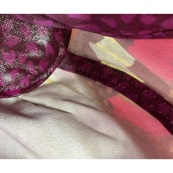 Fossil Multicolor Tree Nature Print Coated Canvas Tote Shoulder Bag - Picture 14 of 16